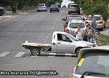 На остановке дождались беды