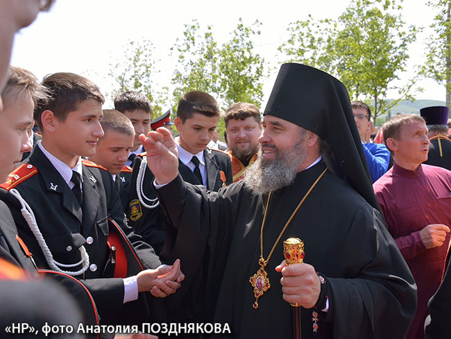 В Новороссийске заложен храм Воинской Славы